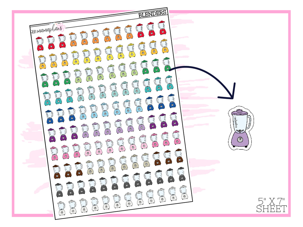 Blender Stickers xoMamaPlans