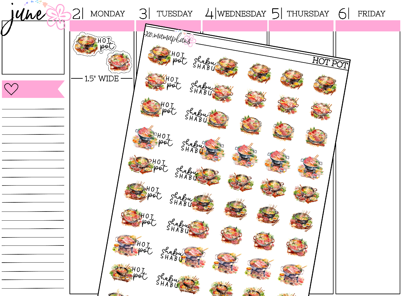 Hot Pot Stickers – xoMamaPlans