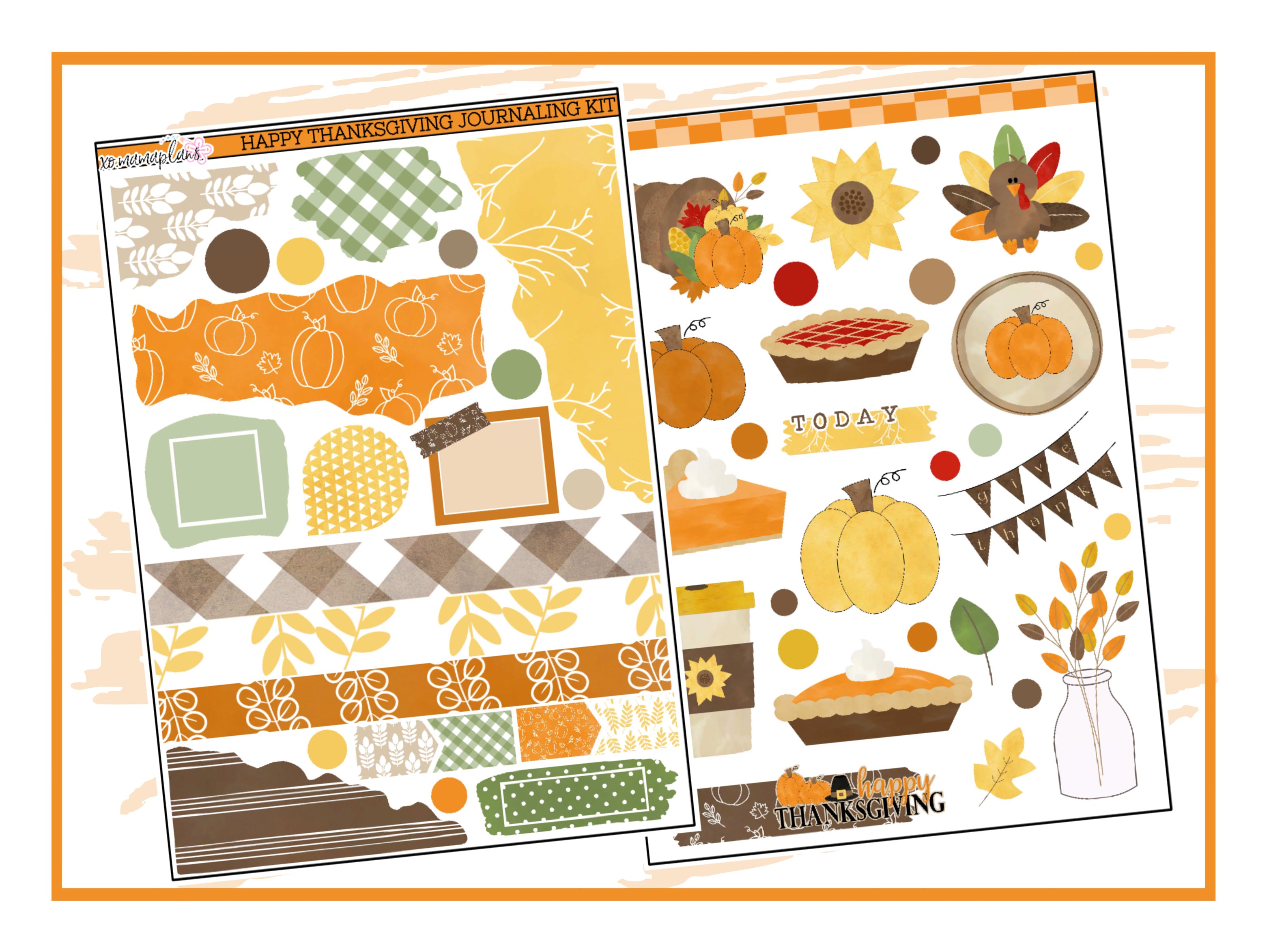 Autumn Tale Journaling Kit – xoMamaPlans